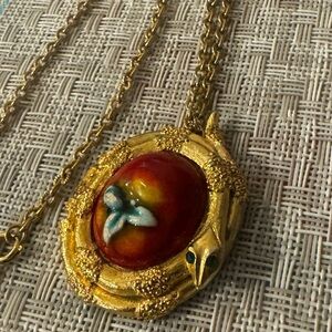 Fuller brush co 60s vintage perfume locket